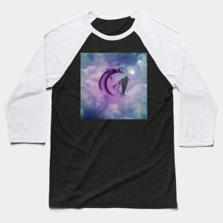Fairy on the moon Baseball T-Shirt
